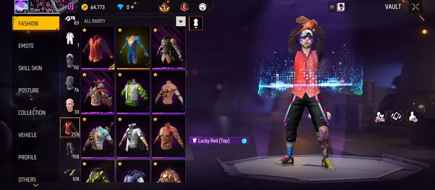 اکانت فری فایر|کنسول، بازی ویدئویی و آنلاین|جیرفت, |دیوار