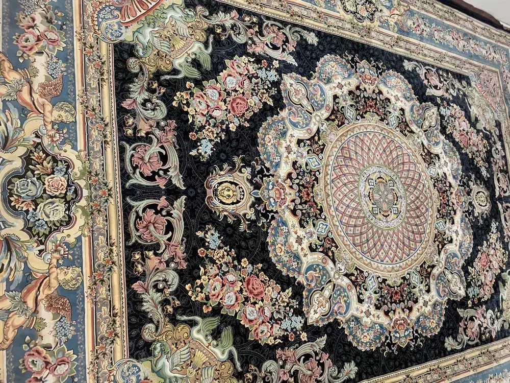 یک تخته فرش ۱۲ متری کاشان|فرش|تهران, نعمت‌آباد|دیوار