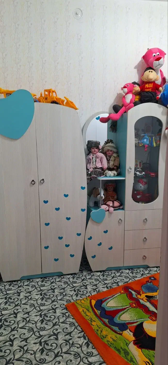 سرویس خواب کودک و نوجوان|تخت و سرویس خواب|نجف‌آباد, گلدشت|دیوار