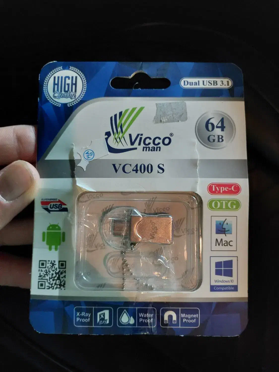 فلش 64 vicco یو اس بی ۳.۱|لوازم جانبی موبایل و تبلت|سبزوار, باهنر|دیوار