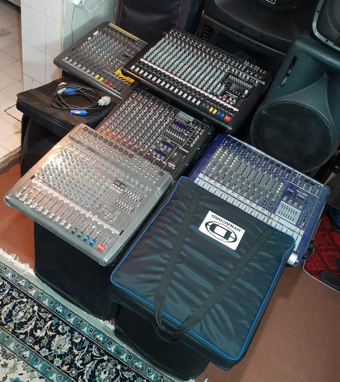 پاور میکسر اکو دایناکورد چنگ جاسکو تخفیفی|سیستم صوتی خانگی|تهران, آذری|دیوار