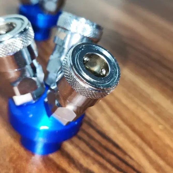 سه راهی پمپ باد با تبدیل برنجی / دورکن لبه چسبان|ابزارآلات|چهاردانگه (تهران), |دیوار