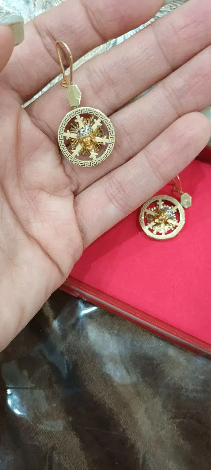 گوشواره الیزابت طلا|جواهرات|تبریز, |دیوار