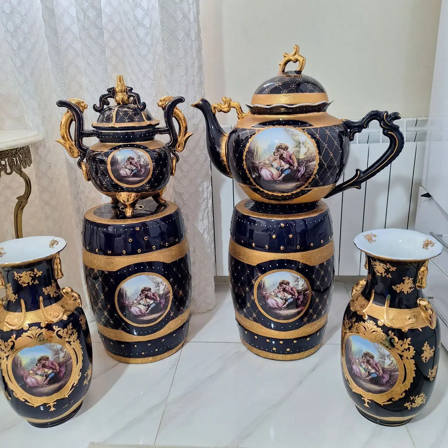 ظروف کمیاب عتیقه سورمه ای لیلی مجنون تزئینی دکوری|صنایع دستی و سایر لوازم تزئینی|مشهد, آزادشهر|دیوار