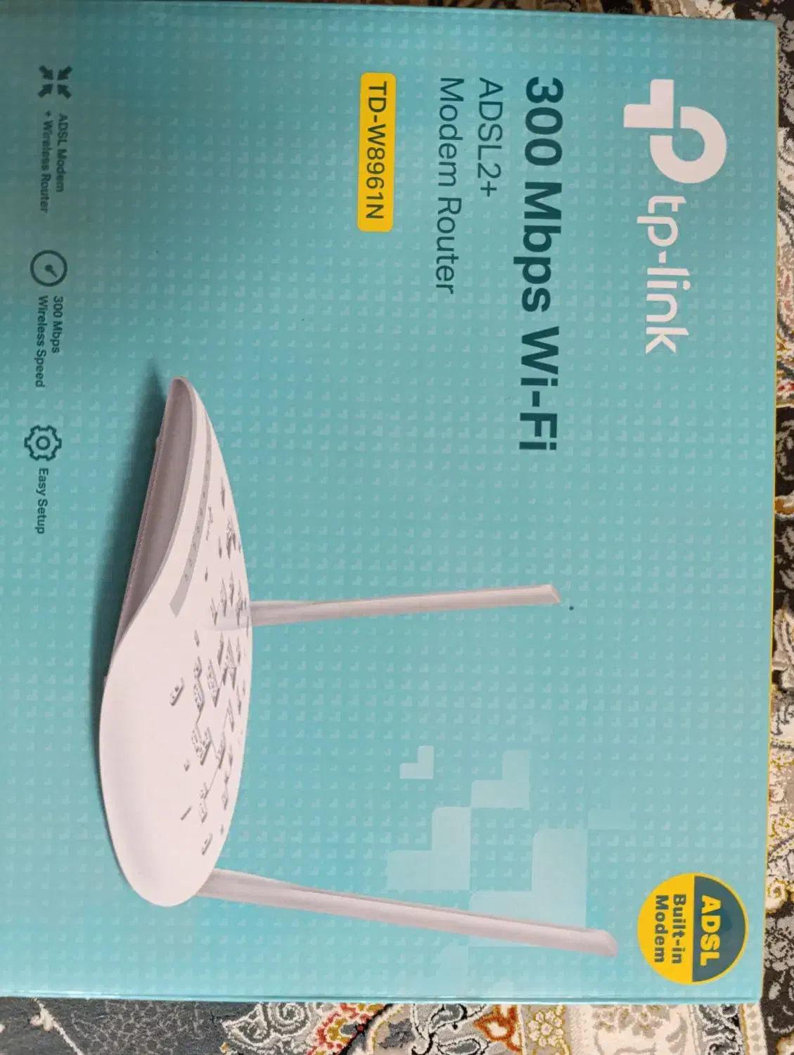 مودم tp link دو آنتن|مودم و تجهیزات شبکه|نیشابور, کوی یغما|دیوار