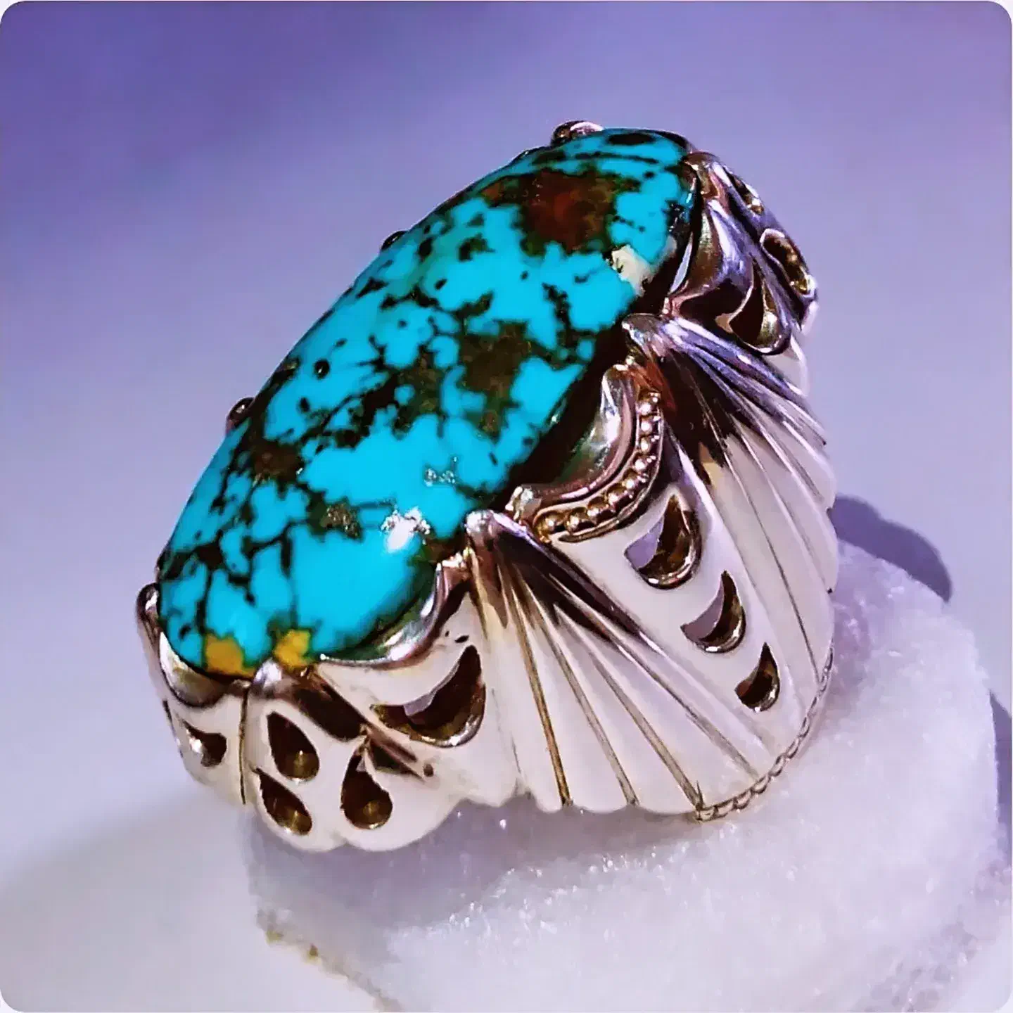 انگشتر فدیوم سفارشی سنگین بافیروزه نیشابورکلکسیونی|کلکسیون و سرگرمی|تهران, پونک|دیوار