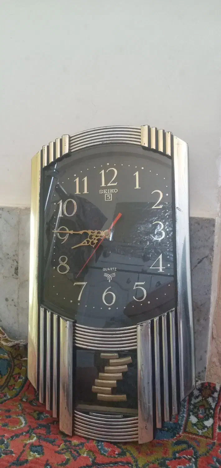 ساعت دیواری اصل سیکو5قدیمی کلکسیونی|ساعت دیواری و تزئینی|الوند, |دیوار