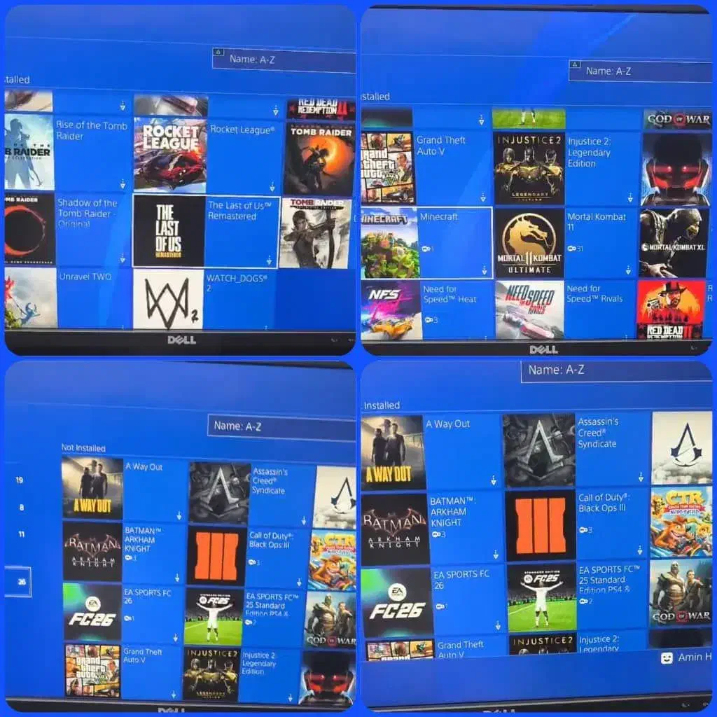 نصب بازی ظرفیت نامحدود برای ps4|کنسول، بازی ویدئویی و آنلاین|بندرعباس, |دیوار