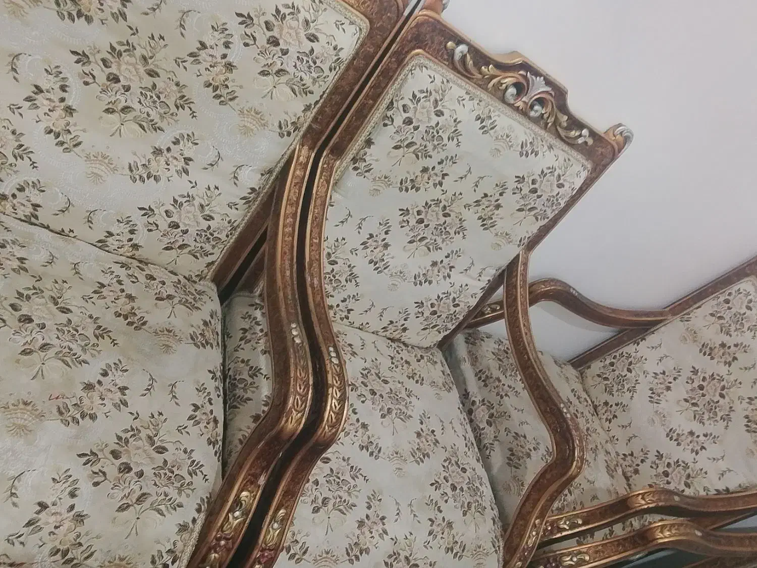 مبلمان 7نفره|مبلمان خانگی و میز عسلی|خاش, |دیوار