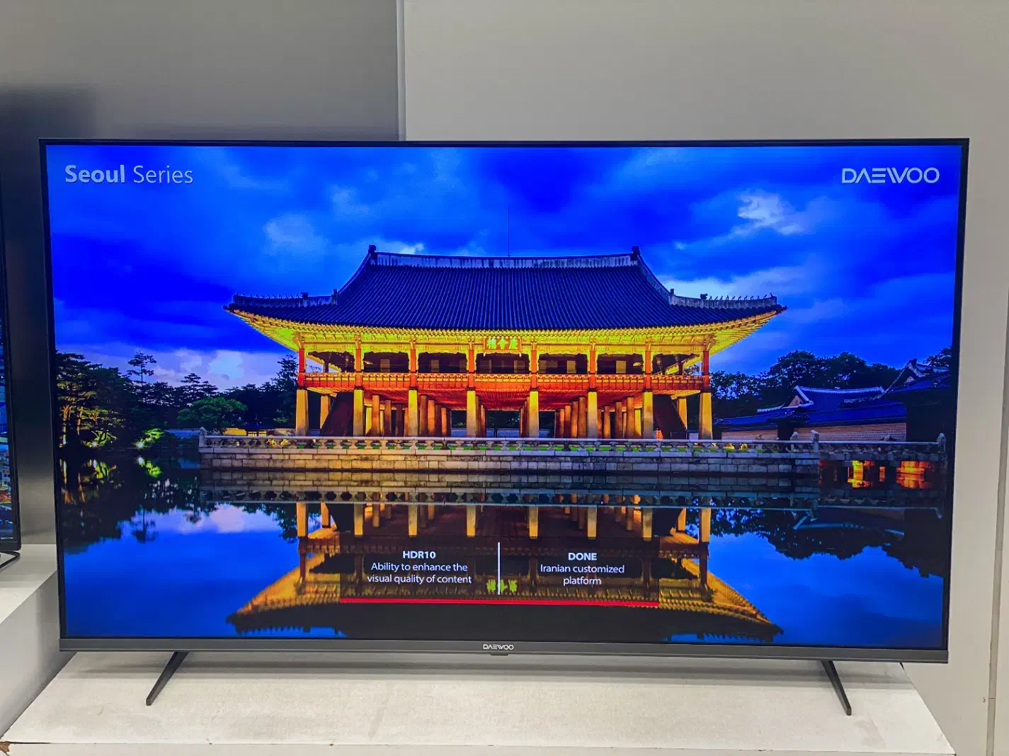 تلویزیون 55 اینچ اقساطی دوو نمایندگی|تلویزیون و پروژکتور|خمین, |دیوار