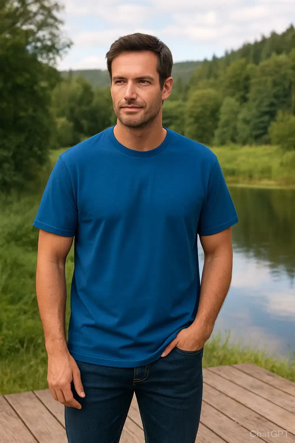 تیشرت نخ پنبه گرم بالا|لباس|قم, شاه احمد قاسم|دیوار