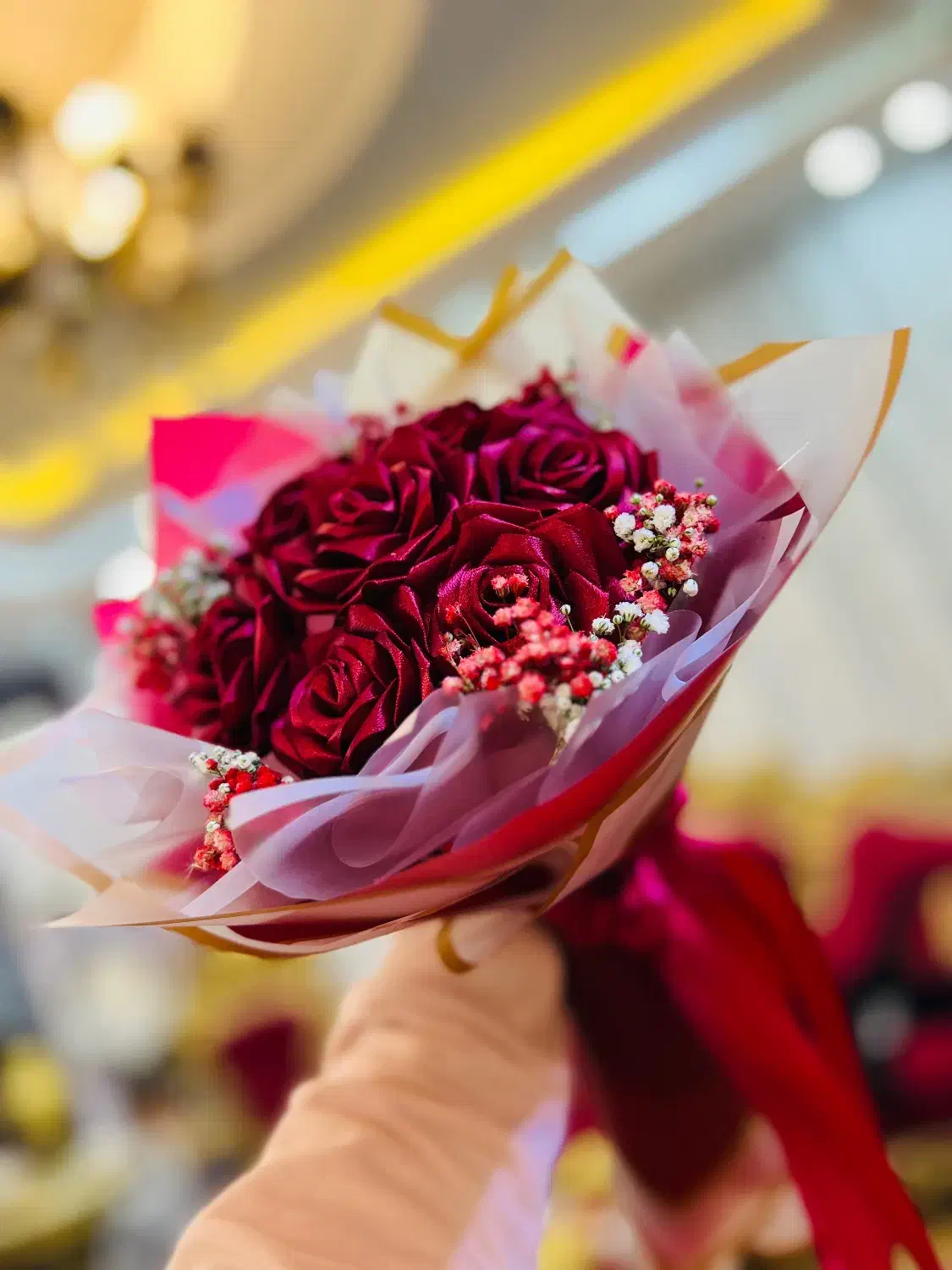 گل صدشاخه|گل مصنوعی|زنجان, |دیوار