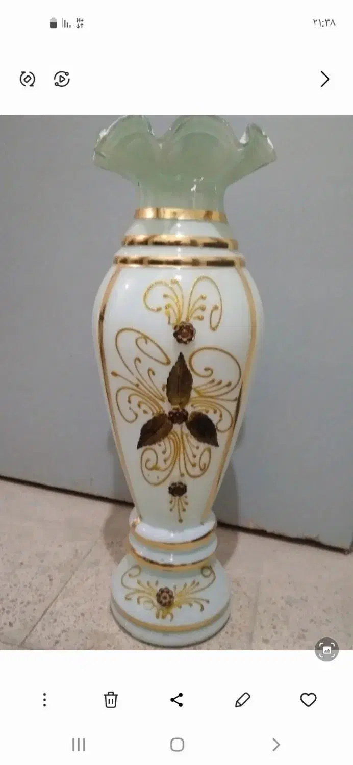 گلدون کنار تلویزیون|گل مصنوعی|نهاوند, |دیوار