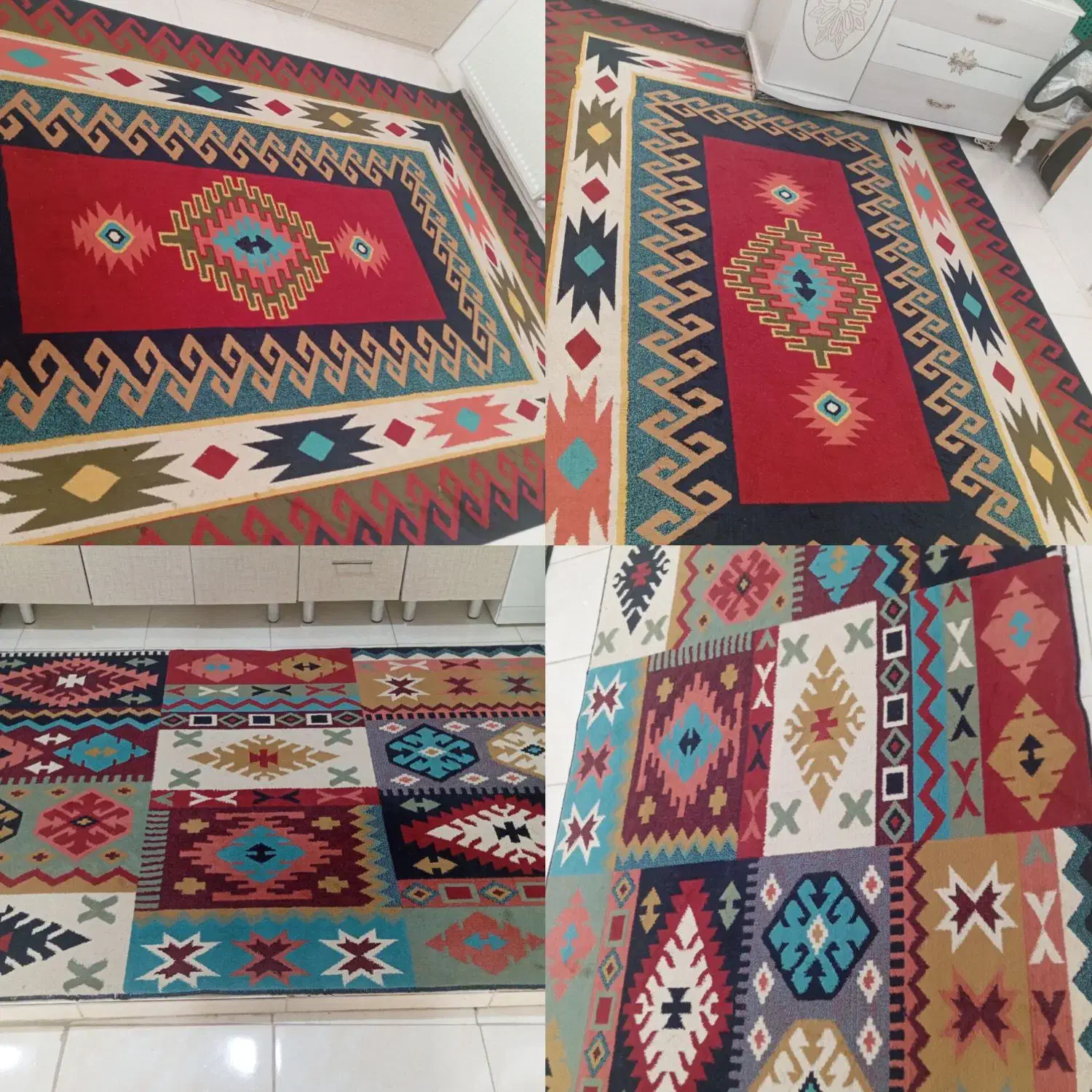 قالیچه ۶ و ۴ متری|فرش|بهارستان, |دیوار