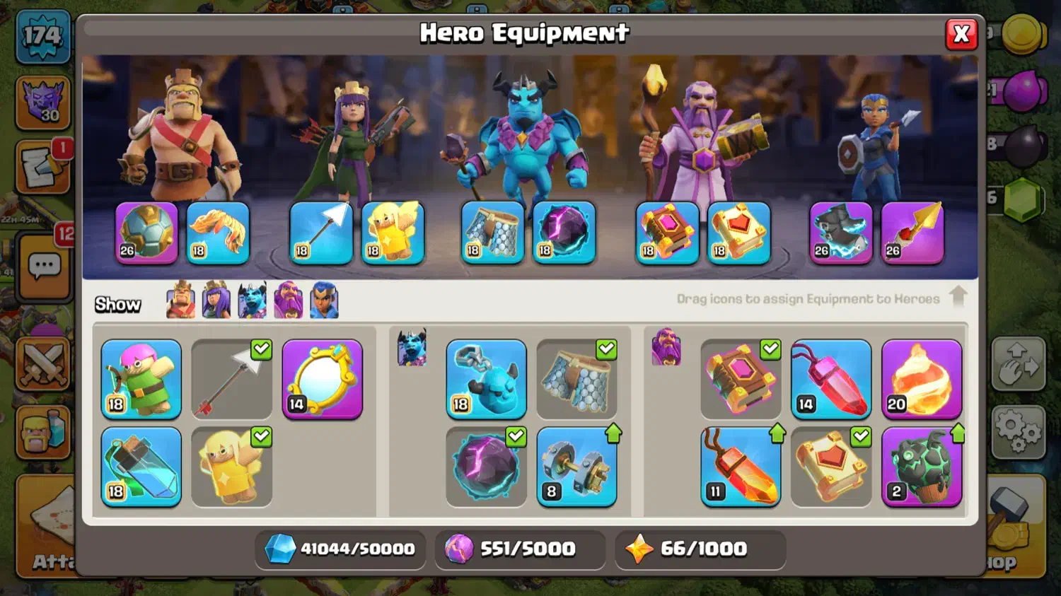 اکانت کلش تان هال ۱۷|کنسول، بازی ویدئویی و آنلاین|سنندج, |دیوار