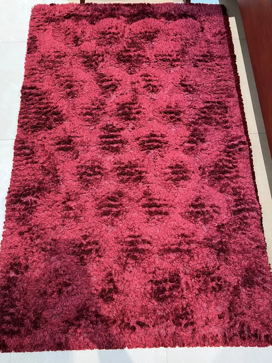 فرش رنگ زرشکی ۱&۱/۵ فرش شاهکار مشهد|فرش|تهران, گیشا|دیوار