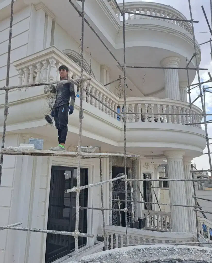 تولید بلوک،نرده جدول پایه فنس بتنی،موزاییک و اجرا|مصالح و تجهیزات ساختمان|آبیک, |دیوار