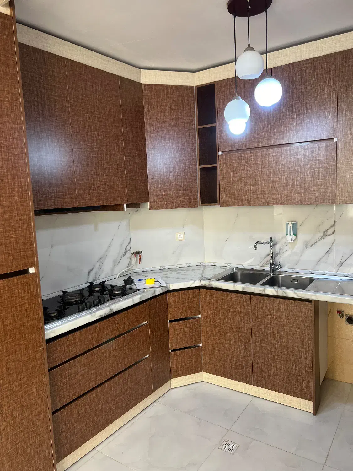 کابینت تمام ام دی اف برای باغ و گاز صفحه ای|مصالح و تجهیزات ساختمان|اصفهان, هفتون|دیوار