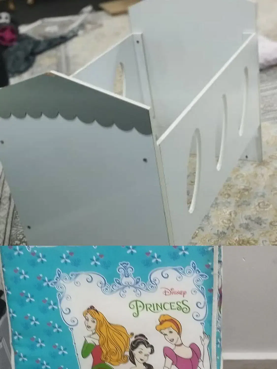 تخت کودک همراه تشک سالم  بدون زدگی ...|تخت و صندلی بچه|اندیمشک, |دیوار