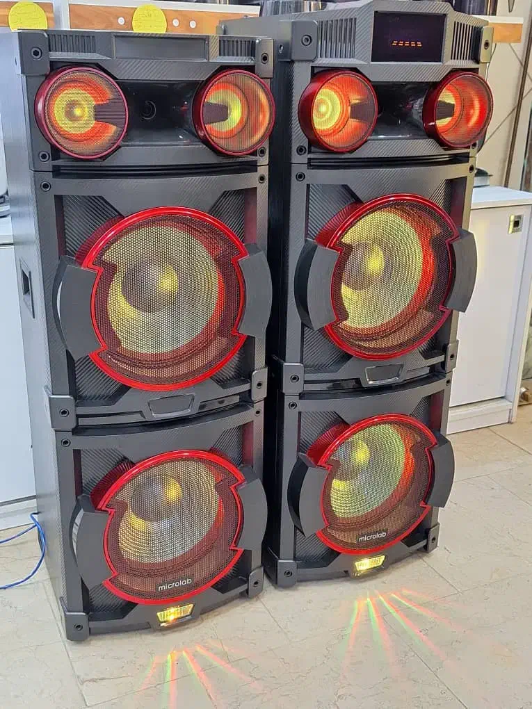 غول اسپیکر با تخفیف فوق العاده زیر فیمت بازار|سیستم صوتی خانگی|لاهیجان, یحی آباد|دیوار