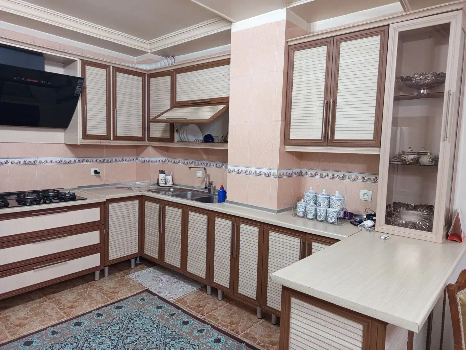 کابینت اشپزخانه|آب‌چکان و نظم‌دهنده ظروف|قدس, شهر‌قدس|دیوار