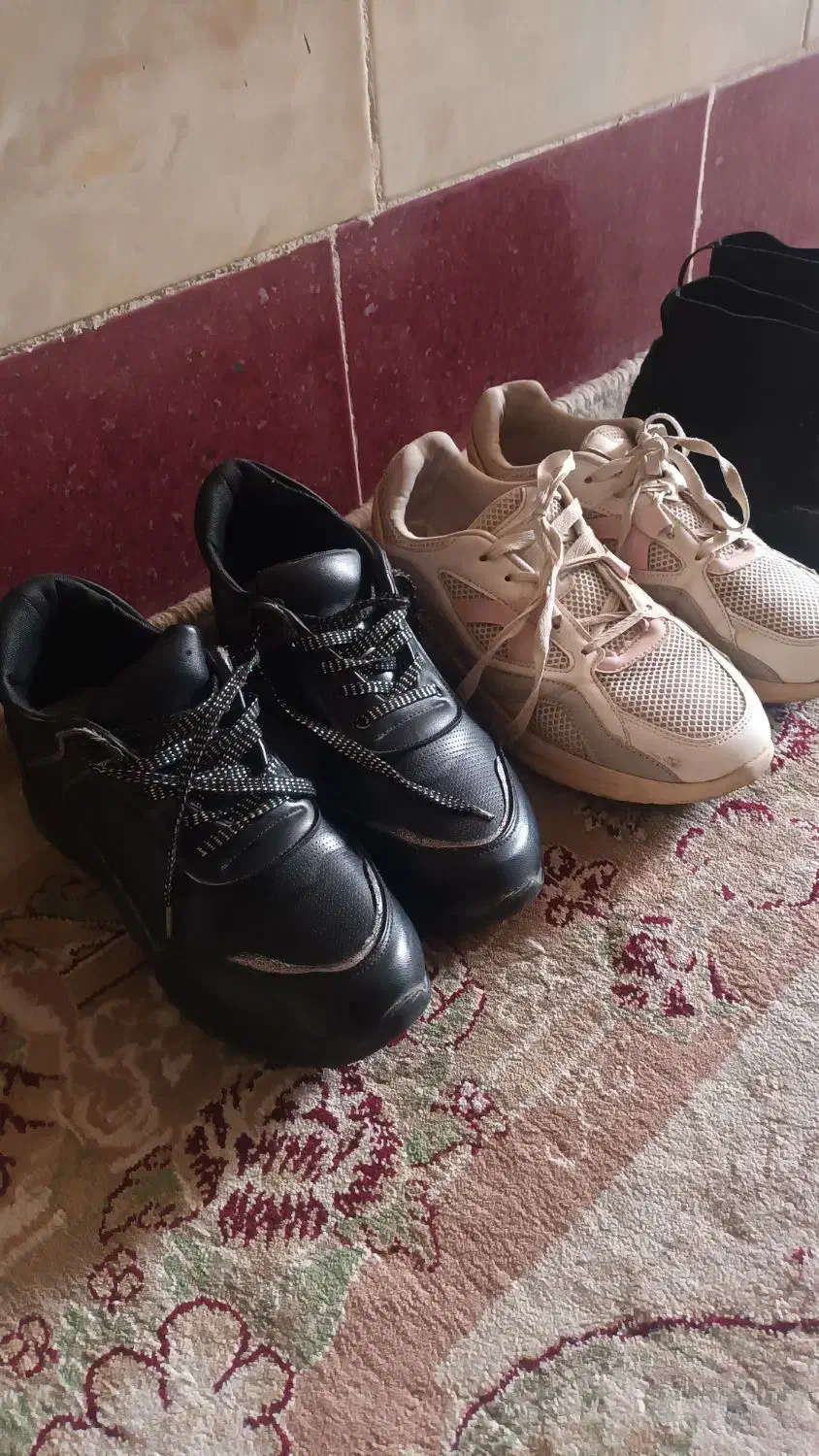 ۳عدد کتونی|کیف، کفش، کمربند|سبزوار, قصبه غربی|دیوار