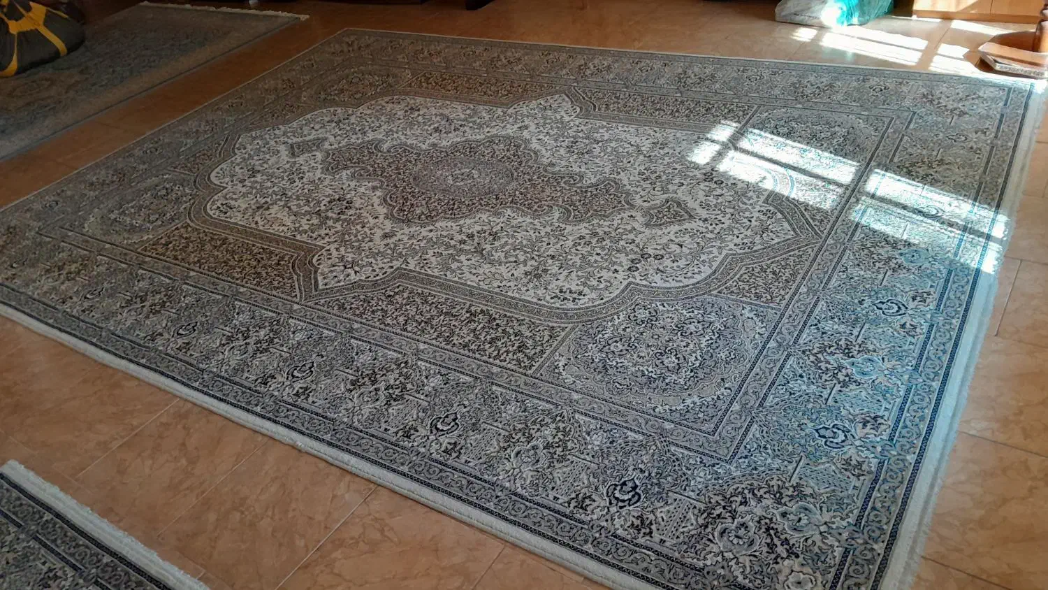 یک جفت فرش ماشینی ۱۲ متری|فرش|اصفهان, کشاورزی|دیوار