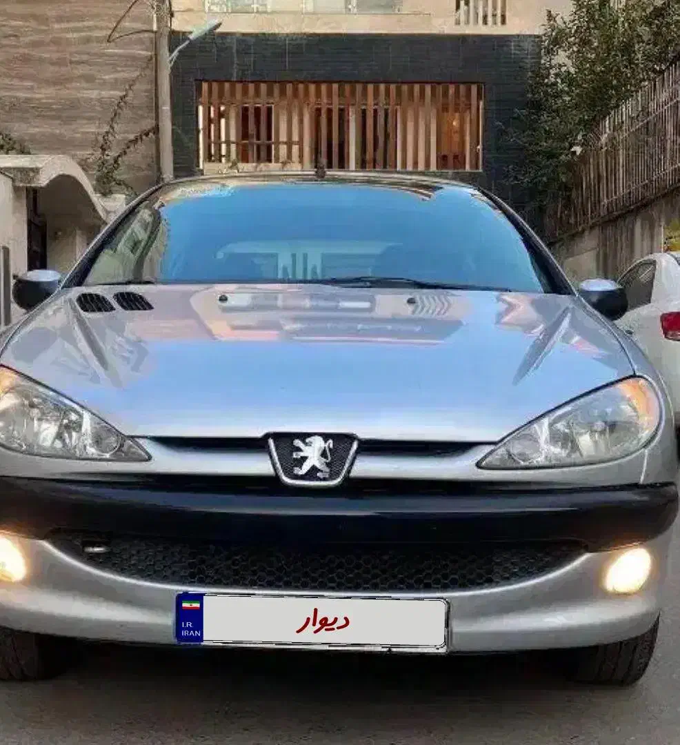 206 فرانسه 84 دو ایربگ ABS مانیتور دار بدون خط وخش|خودرو سواری و وانت|قائم‌شهر, |دیوار