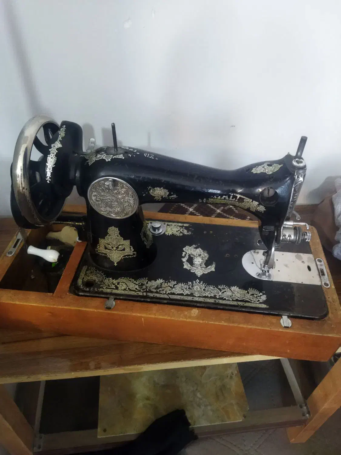 چرخ قدیمی مارشال|کلکسیون اشیاء عتیقه|مشهد, حجاب (شهرک غرب)|دیوار