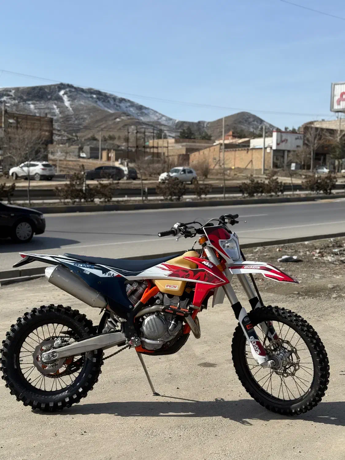 KTM 6 days کی تی ام سیکس دیز|موتورسیکلت|شاندیز, |دیوار