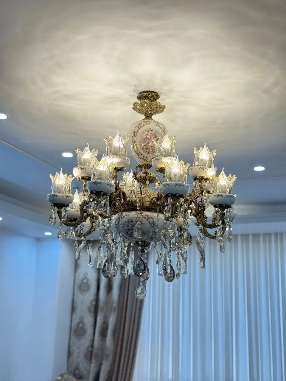 لوستر و اباژور|لوستر و چراغ آویز|قم, شهرک قدس|دیوار