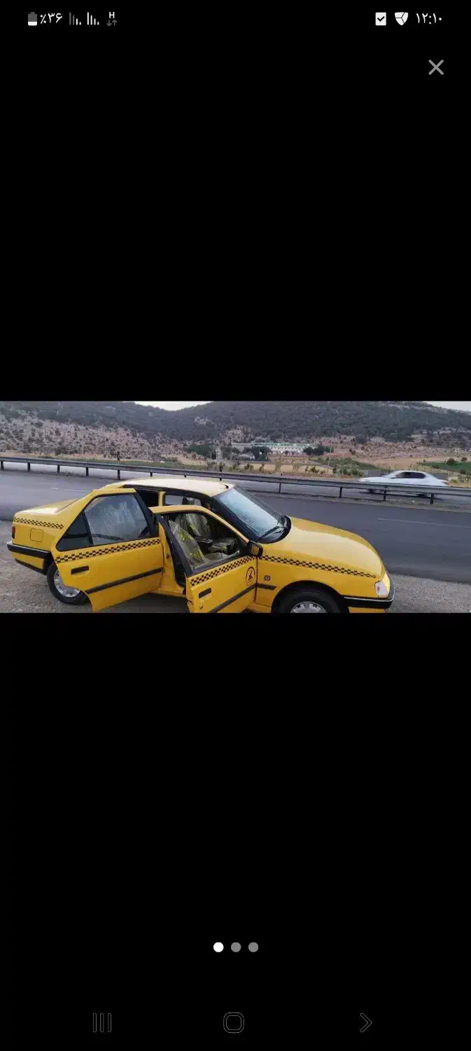 سواری پژو تاکسی|خودرو سواری و وانت|بندر ماهشهر, |دیوار