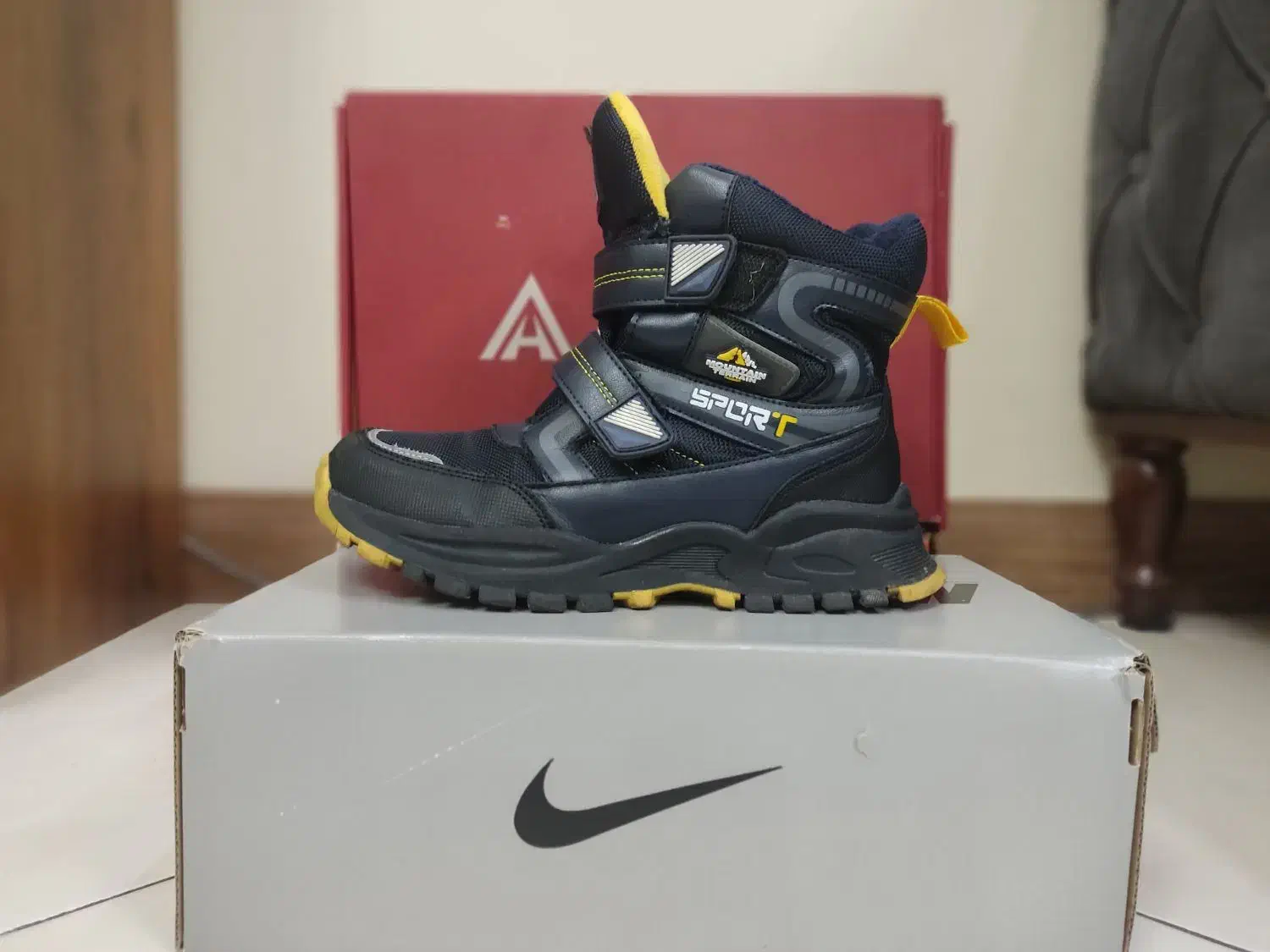 بوت زمستانی سایز ۳۷|کفش و لباس بچه|تهران, باشگاه نفت|دیوار