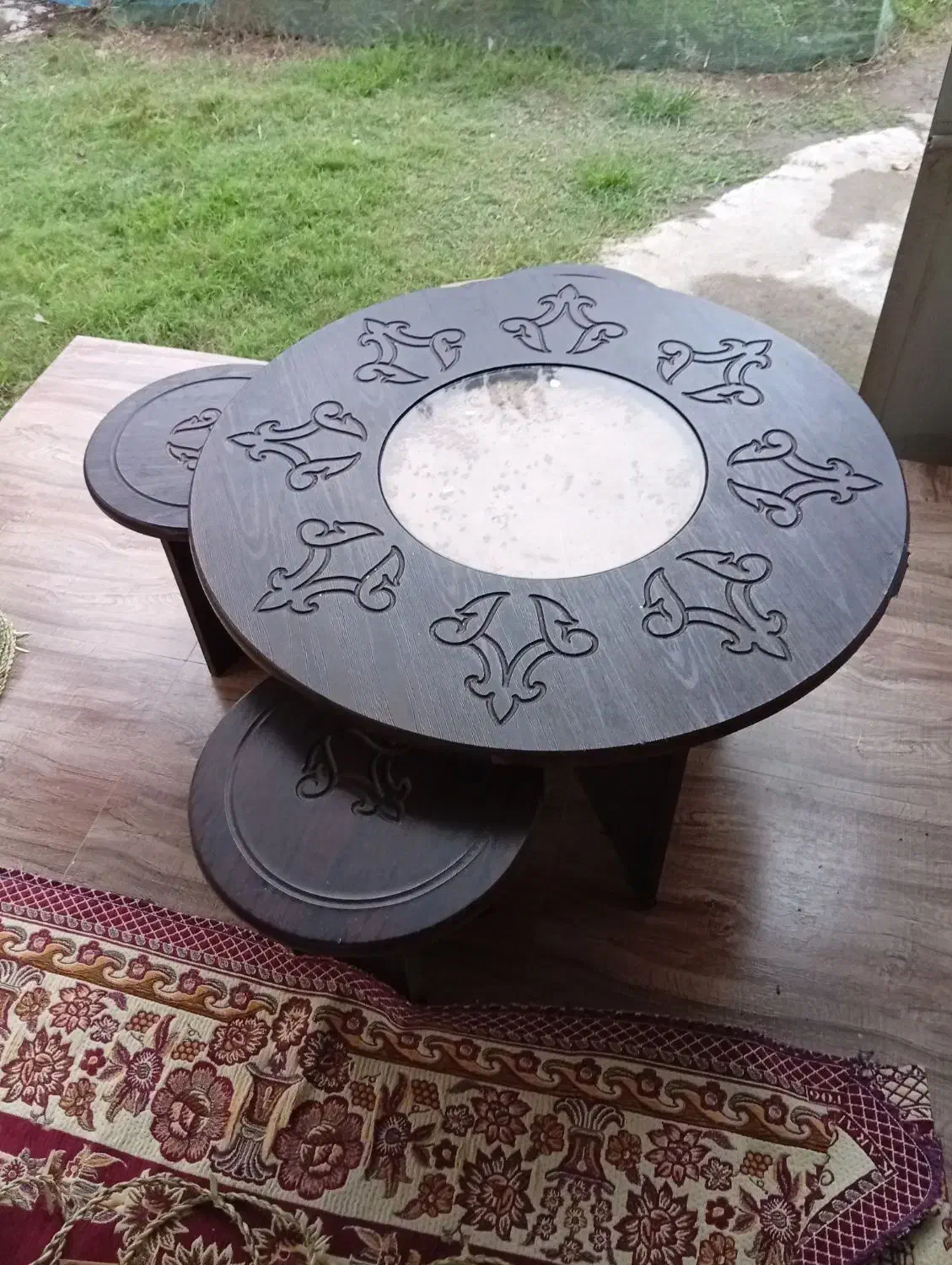 میز جلو مبلی|مبلمان خانگی و میز عسلی|خمام, |دیوار