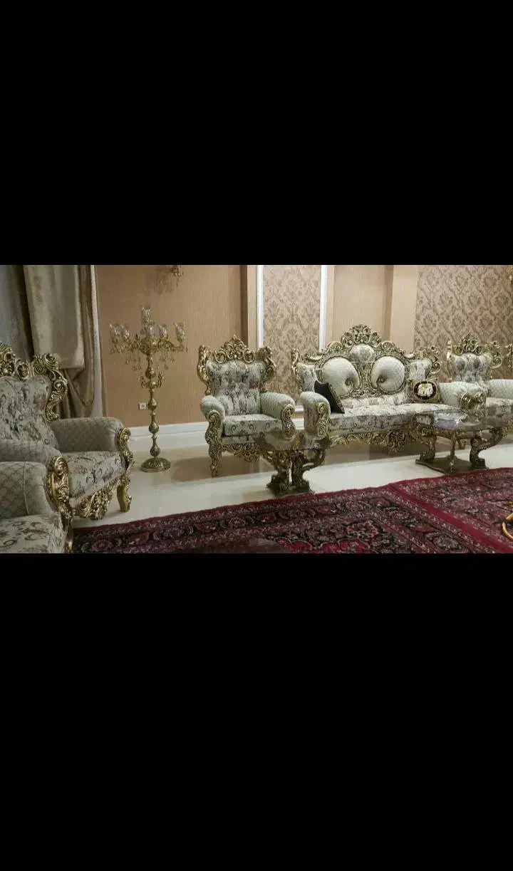 مبل/مبل سلطنتی/جهیزیه/مبل اقساطی/۷نفره|مبلمان خانگی و میز عسلی|بندرعباس, |دیوار