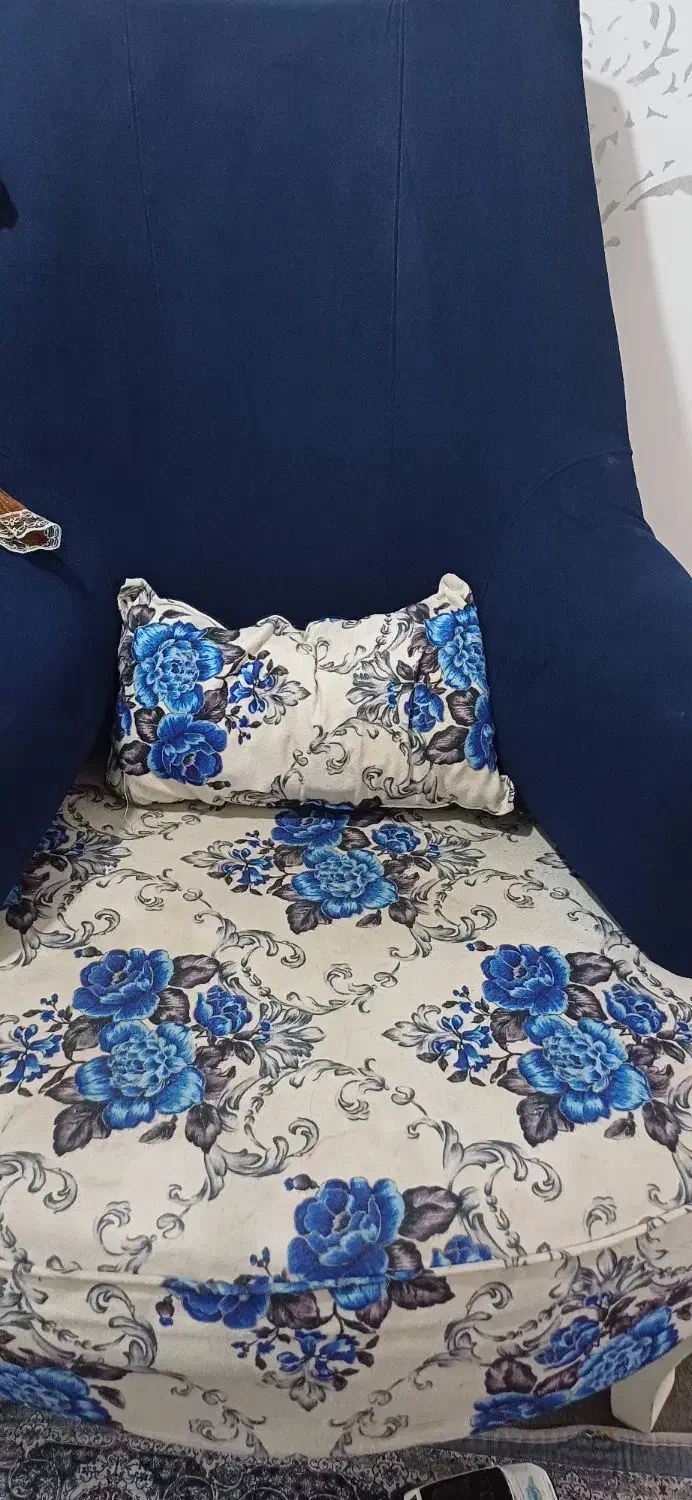 مبل ۷نفره تمیز نو|مبلمان خانگی و میز عسلی|امیدیه, |دیوار