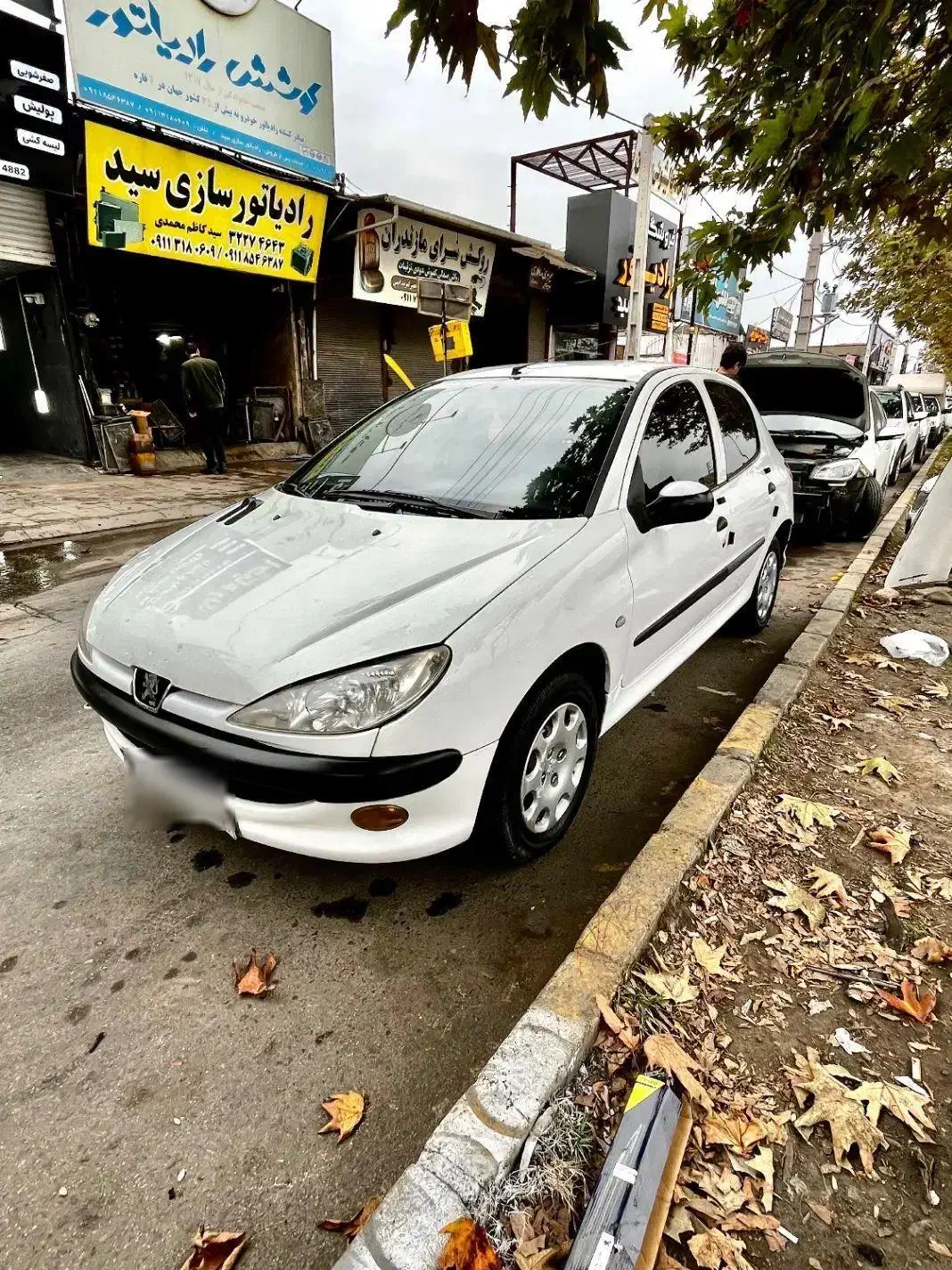 206 سفید مدل 90|خودرو سواری و وانت|بابل, |دیوار