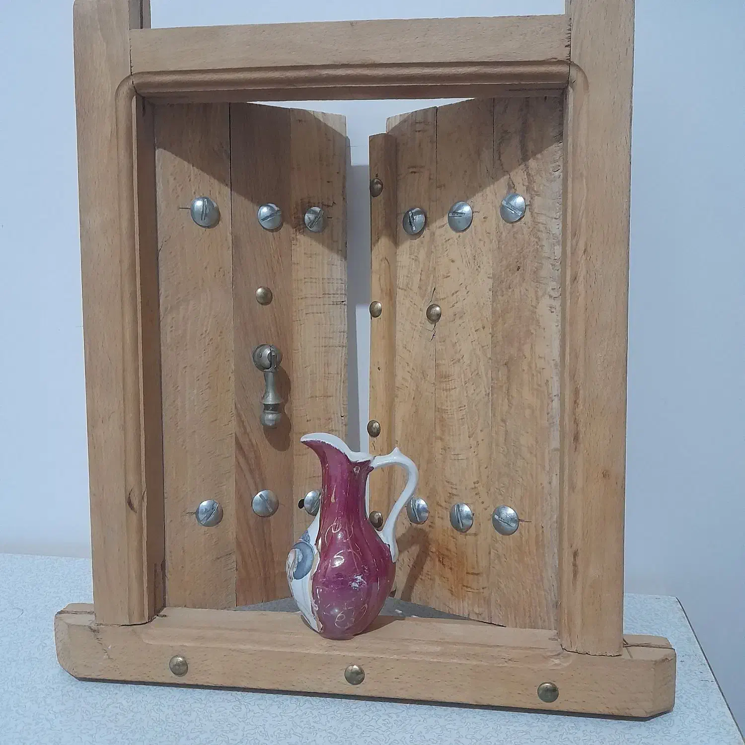 در‌چوبی عتیقه|کلکسیون اشیاء عتیقه|شهرکرد, |دیوار