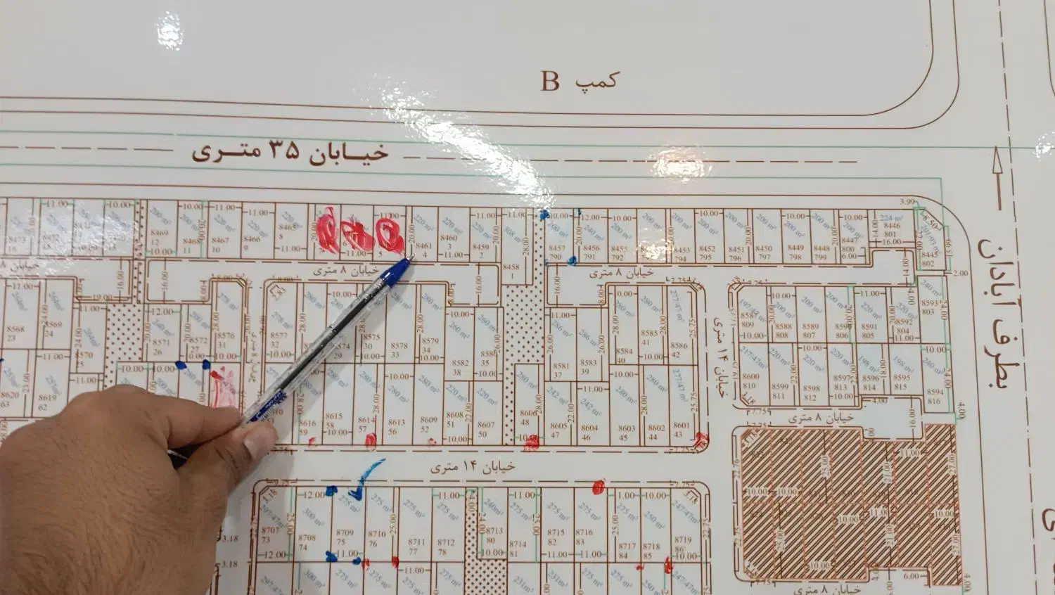 زمین فاز۵ مساحت ۲۲۰ متر|فروش زمین و ملک کلنگی|بندر امام خمینی, |دیوار