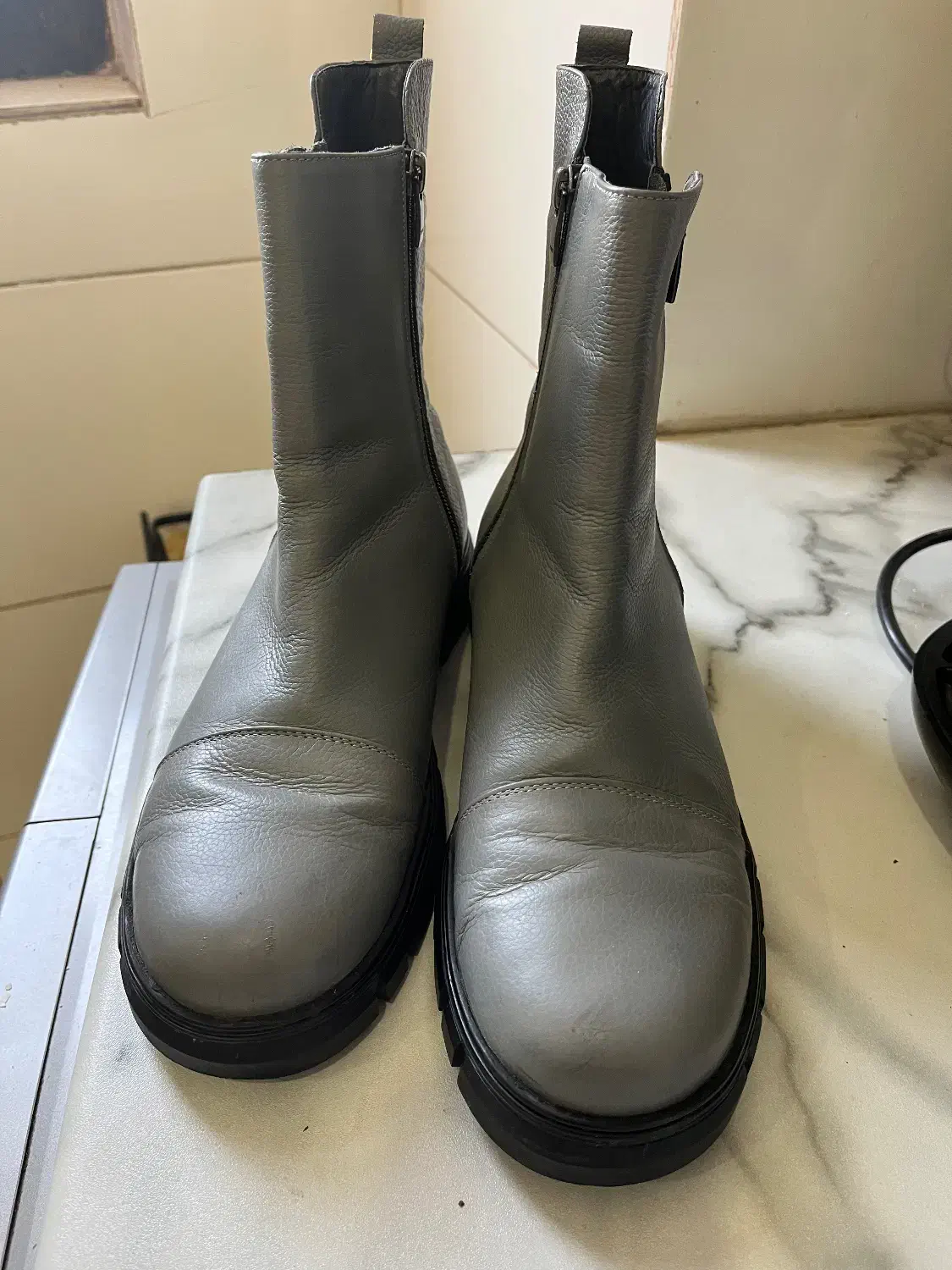 نیم بوت چرم زنانه OREZ اصل|کیف، کفش، کمربند|چهاردانگه (تهران), |دیوار