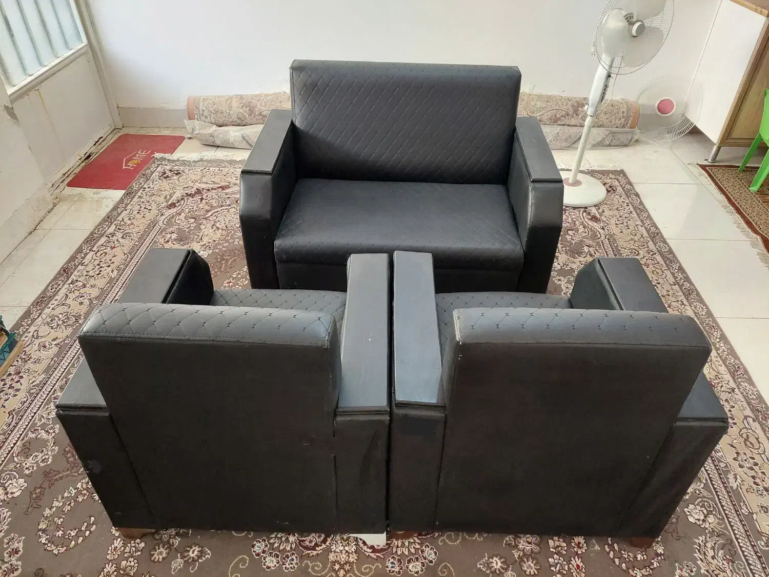 مبلمان نیم ست اداری|مبلمان اداری|کاشان, معلم|دیوار