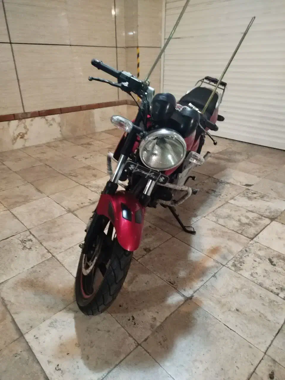 پالس 180 ug4 رنگ قرمز|موتورسیکلت|تهران, انبار نفت|دیوار