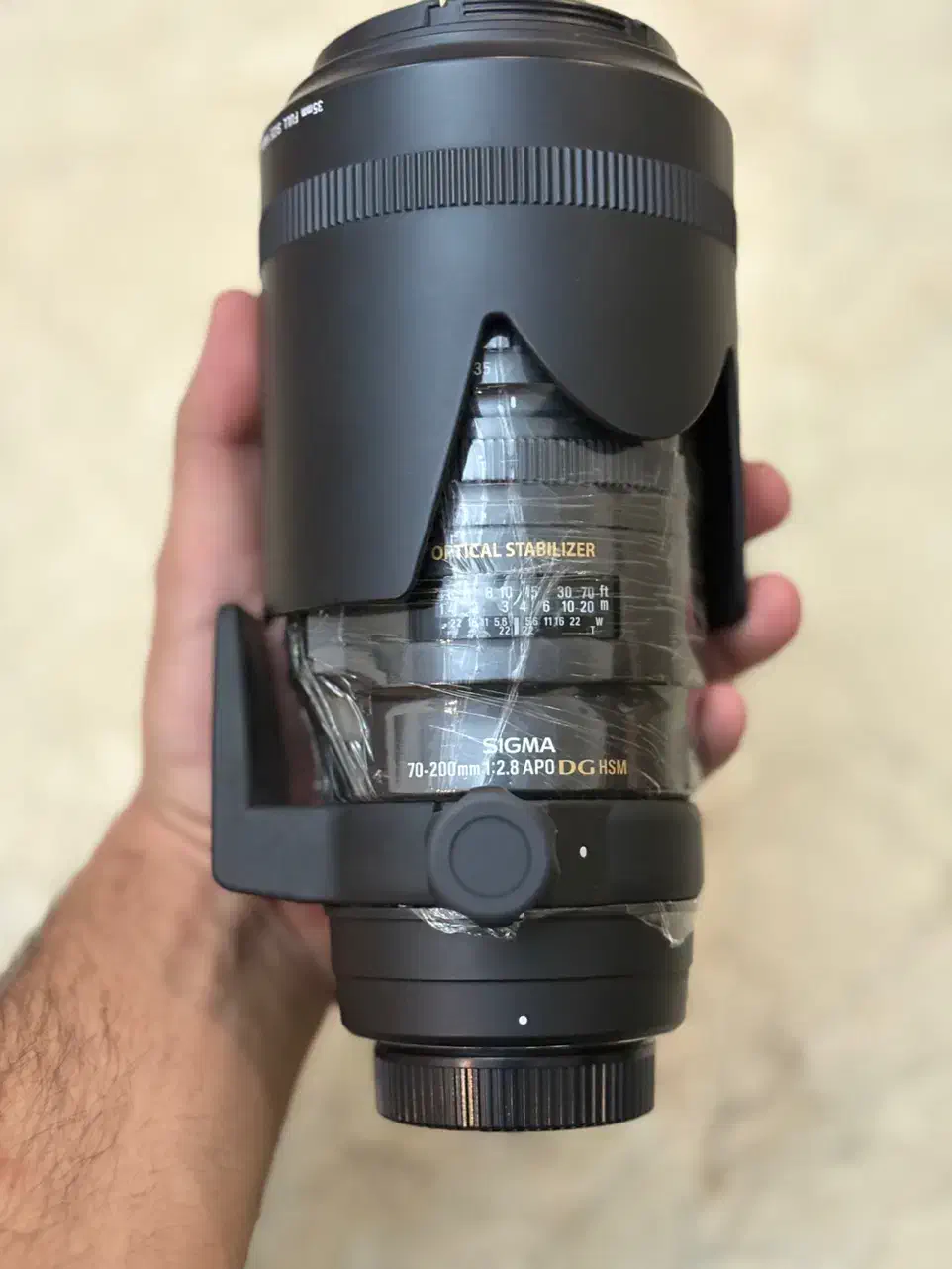 لنز سیگما SIGMA APO 70-200MM F 2.8 EX     DG OS|دوربین عکاسی و فیلم‌برداری|تهران, سازمان برنامه شمالی|دیوار