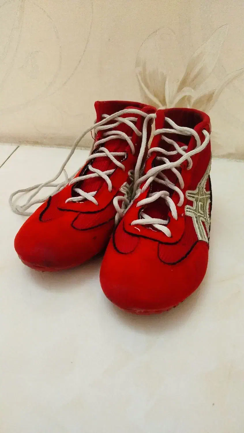 کفش کشتی سالم در حد نو|تجهیزات ورزشی|باقرشهر, |دیوار