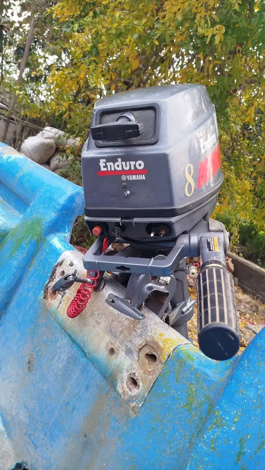 فروش موتور 8یاماهاژاپن|قایق و سایر وسایل نقلیه|دالخانی, |دیوار
