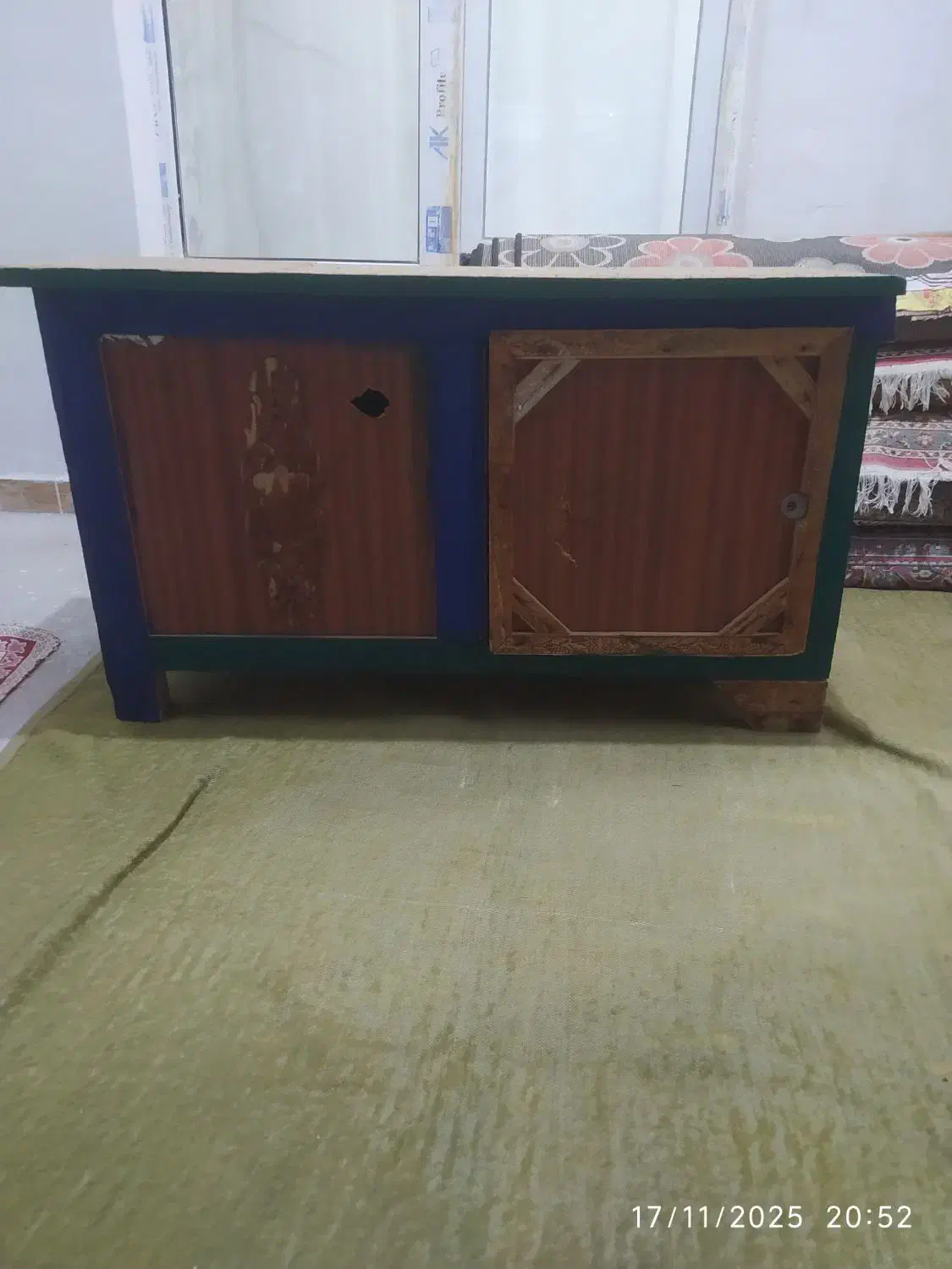 کمد چوبی کتاب دانش آموز|کتابخانه، شلف، قفسه‌های دیواری|پارس‌آباد, |دیوار