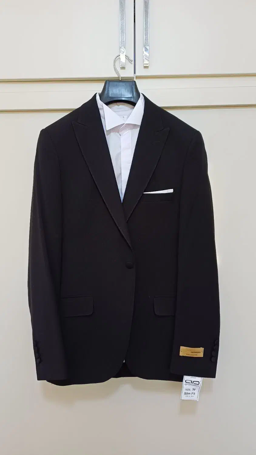 کت و شلوار مشکی سایز ۵۰|لباس|سلماس, |دیوار