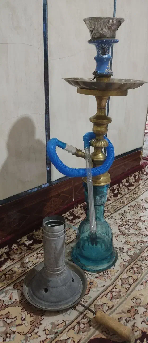 قیلون برنجی در حد نو|کلکسیون و سرگرمی|نهاوند, |دیوار