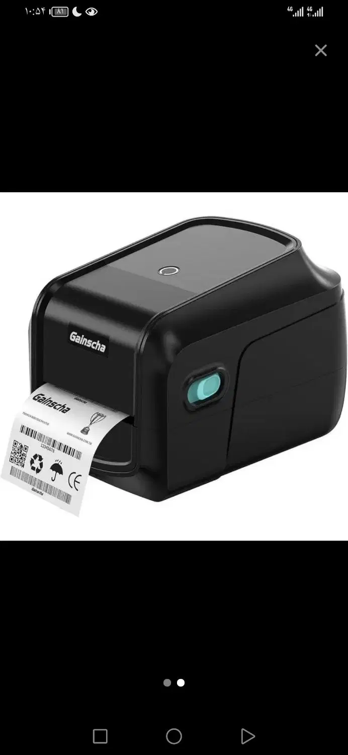 پرینتر لیبل زن گینشا مدل GA-2408T|پرینتر، اسکنر، کپی، فکس|تهران, خرمشهر|دیوار