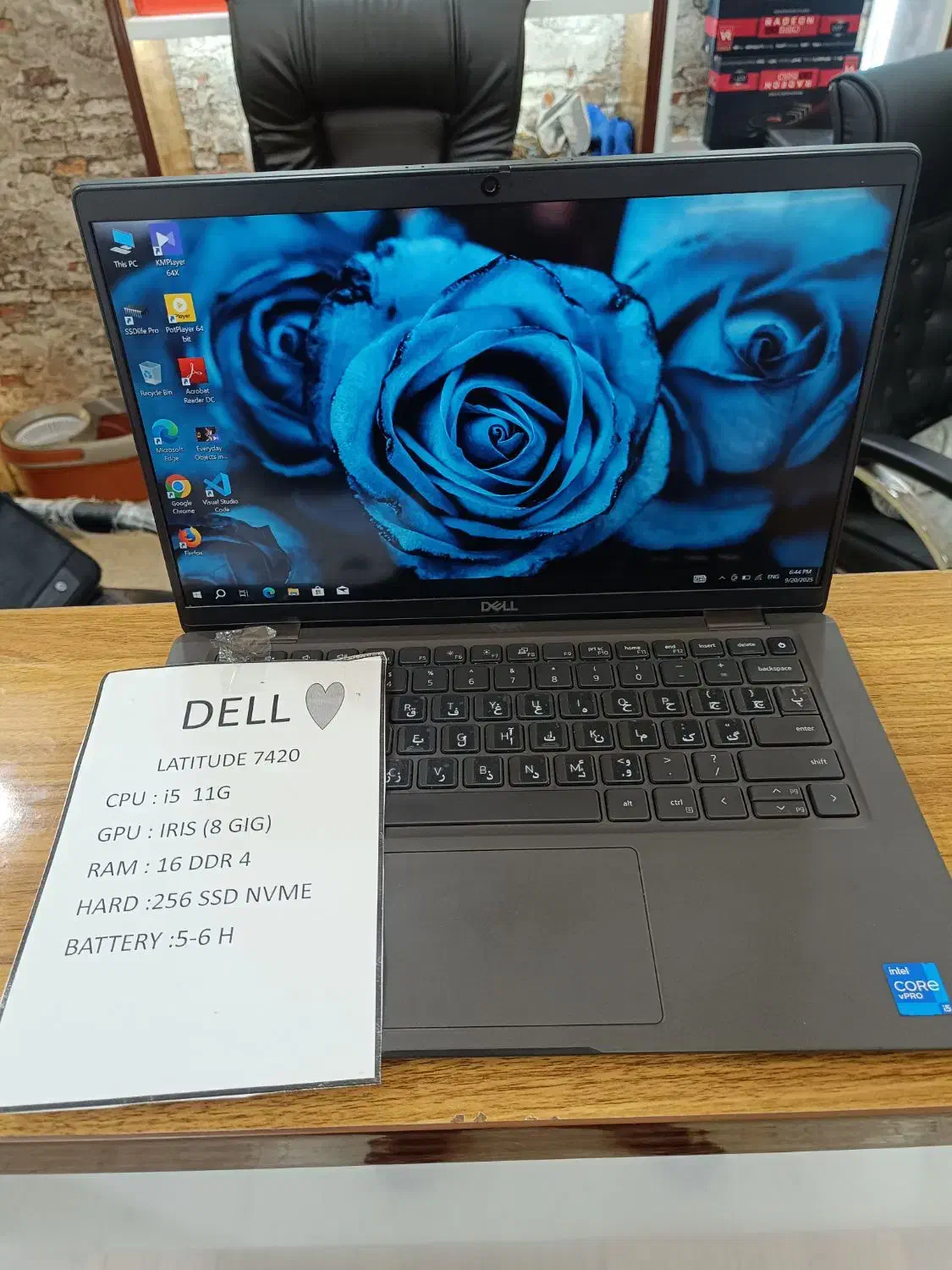 لپ تاپ دل dell latitude 7420 نسل یازده|رایانه همراه|اردبیل, |دیوار